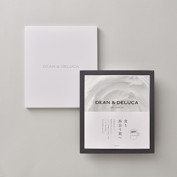 DEAN & DELUCA ギフトカタログ(ブックタイプ) ＜WHITE-BC(ホワイト-BC)＞BOXの中