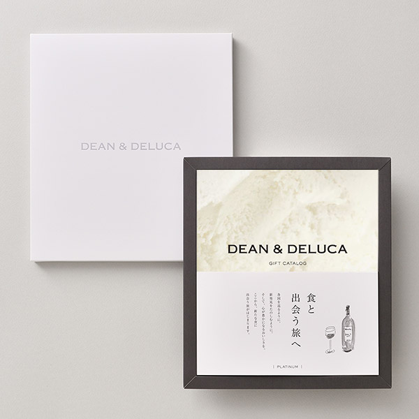 DEAN & DELUCA ギフトカタログ(ブックタイプ) ＜IVORY-BC(アイボリー-BC)＞BOXの中